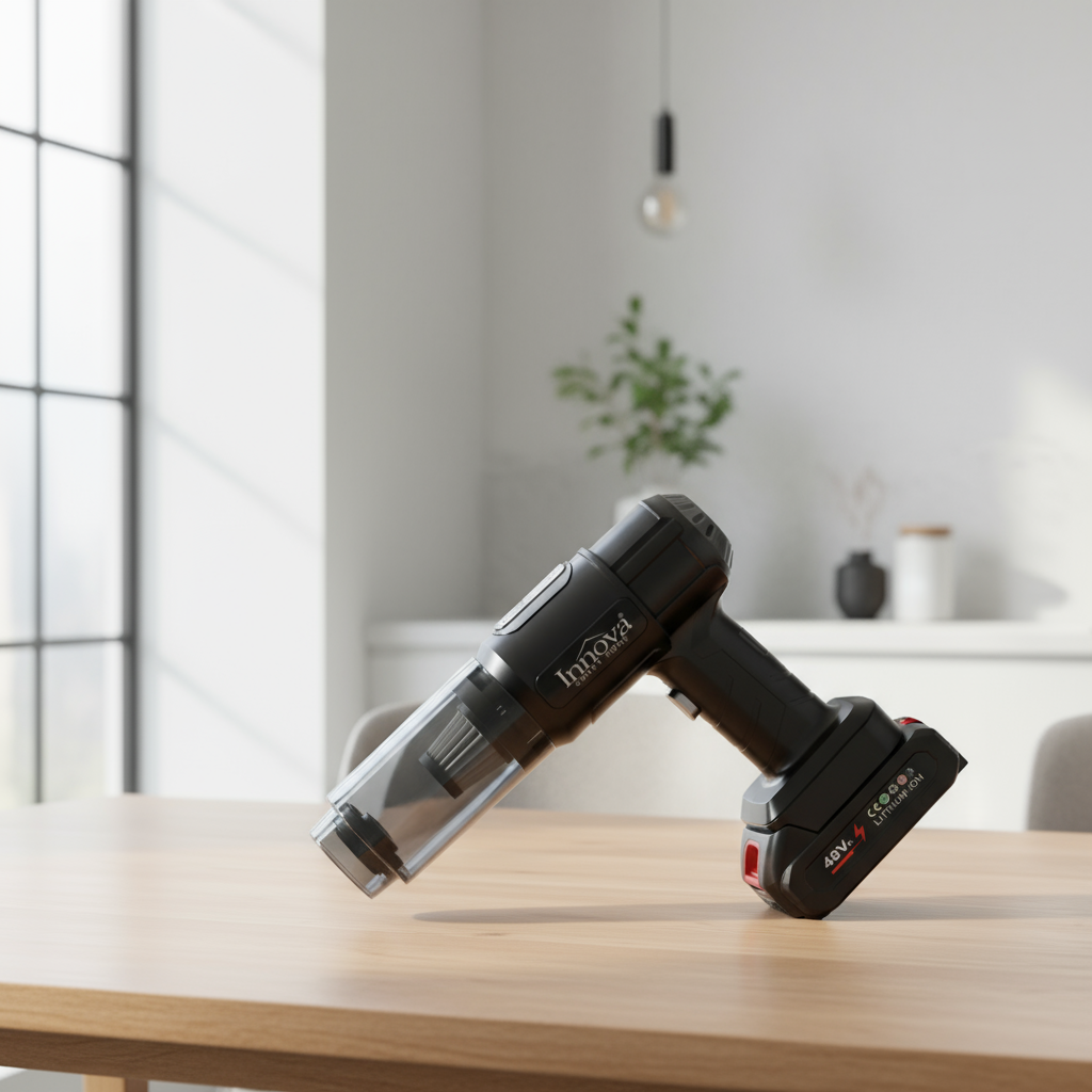 Aspirator Portabil INNOVA Titan 3‑în‑1, 18000PA, Reîncărcabil + CADOU SURPRIZA