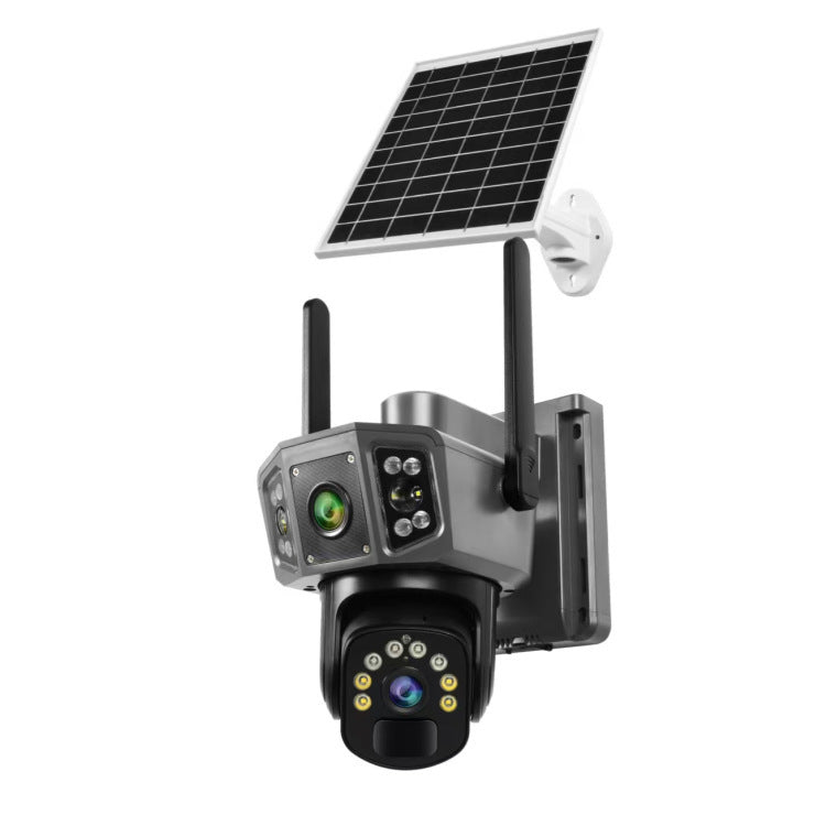 Camera Supraveghere Solara Dubla INNOVA WIFI , 6MP , Full HD, PTZ 360°, baterie 12000mAh , 3 ani garantie