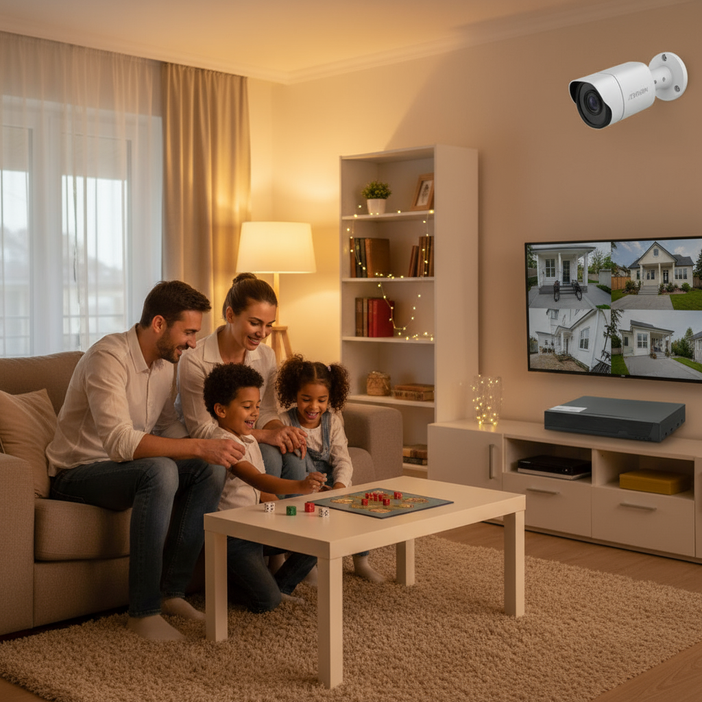 Kit Supraveghere Video Zexivision Turbo HD 5MP Full-Color 4K, Audio, HDMI, Alarmă Integrată, Vizualizare în Timp Real
