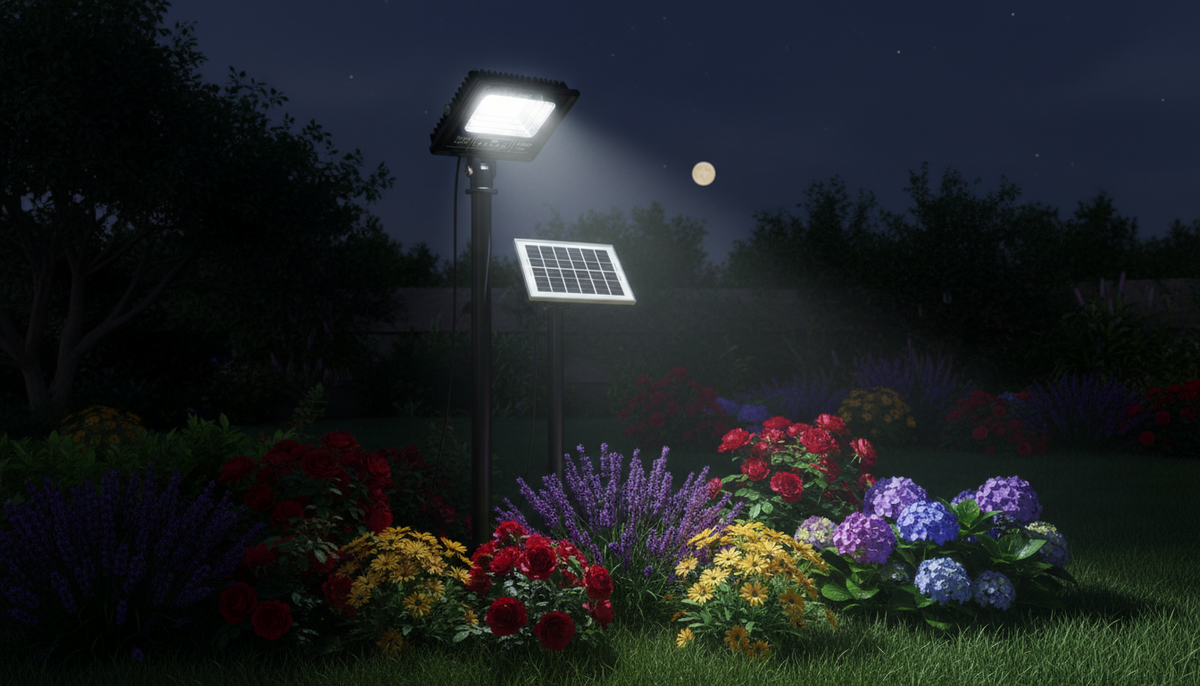 Set 2 x Proiector LED INNOVA 800 W Cu Panou Solar si telecomanda, IP66 + Cadou Surpriza