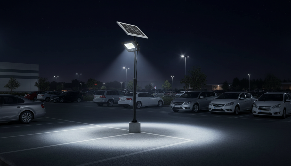 Proiector LED INNOVA 400W Cu Panou Solar si telecomanda, IP66 + Cadou Surpriza