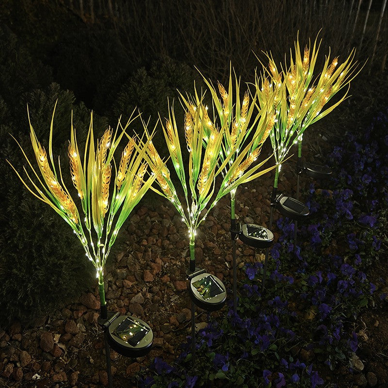 Set 4 Lampi Solare Decorative Spice de Grau M374-16, 60cm, IP66, LED cu Senzor Lumina