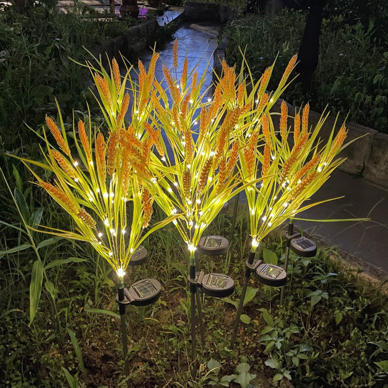 Set 4 Lampi Solare Decorative Spice de Grau M374-16, 60cm, IP66, LED cu Senzor Lumina