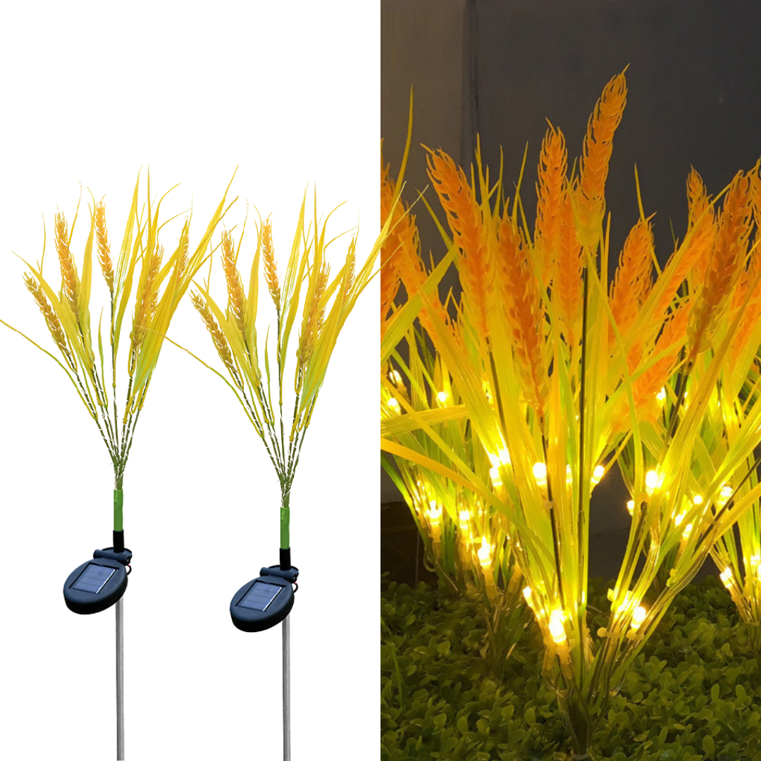 Set 4 Lampi Solare Decorative Spice de Grau M374-16, 60cm, IP66, LED cu Senzor Lumina