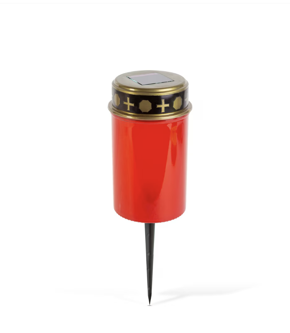 Set 4 x Candela Solara LED , Incarcare Solara, Pornire Automata, Rezistenta la Intemperii