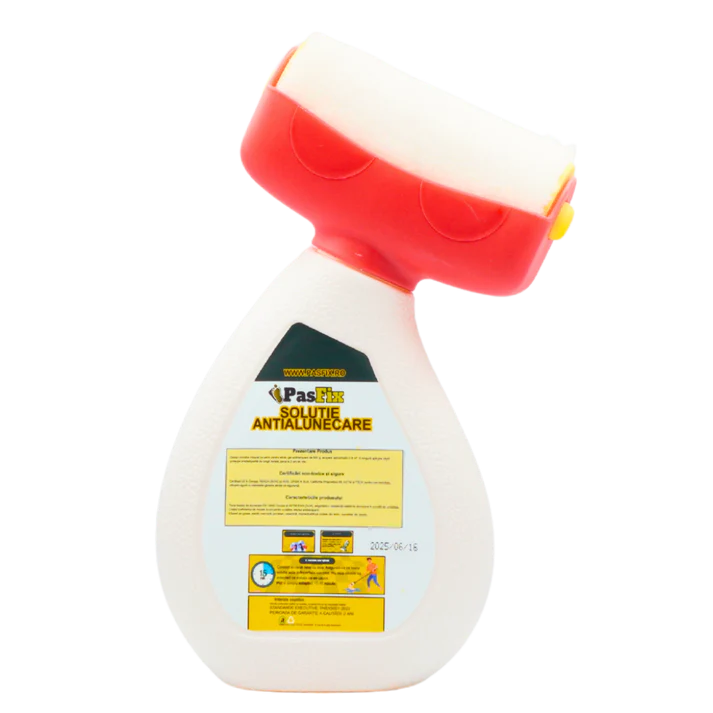 Soluție Antialunecare PasFix 500ml – Protecție pentru gresie, faianță, marmură, piatră naturală cu rolă aplicatoare
